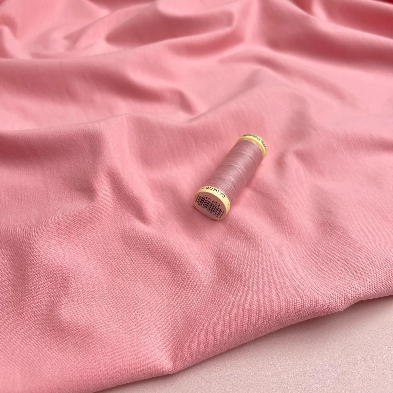 Essential Chic Pink Cotton Jersey Fabric