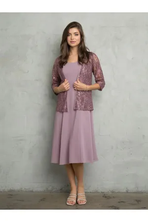 Eva USA 3489 Two Piece Short Mother of the Bride Jacket Dress