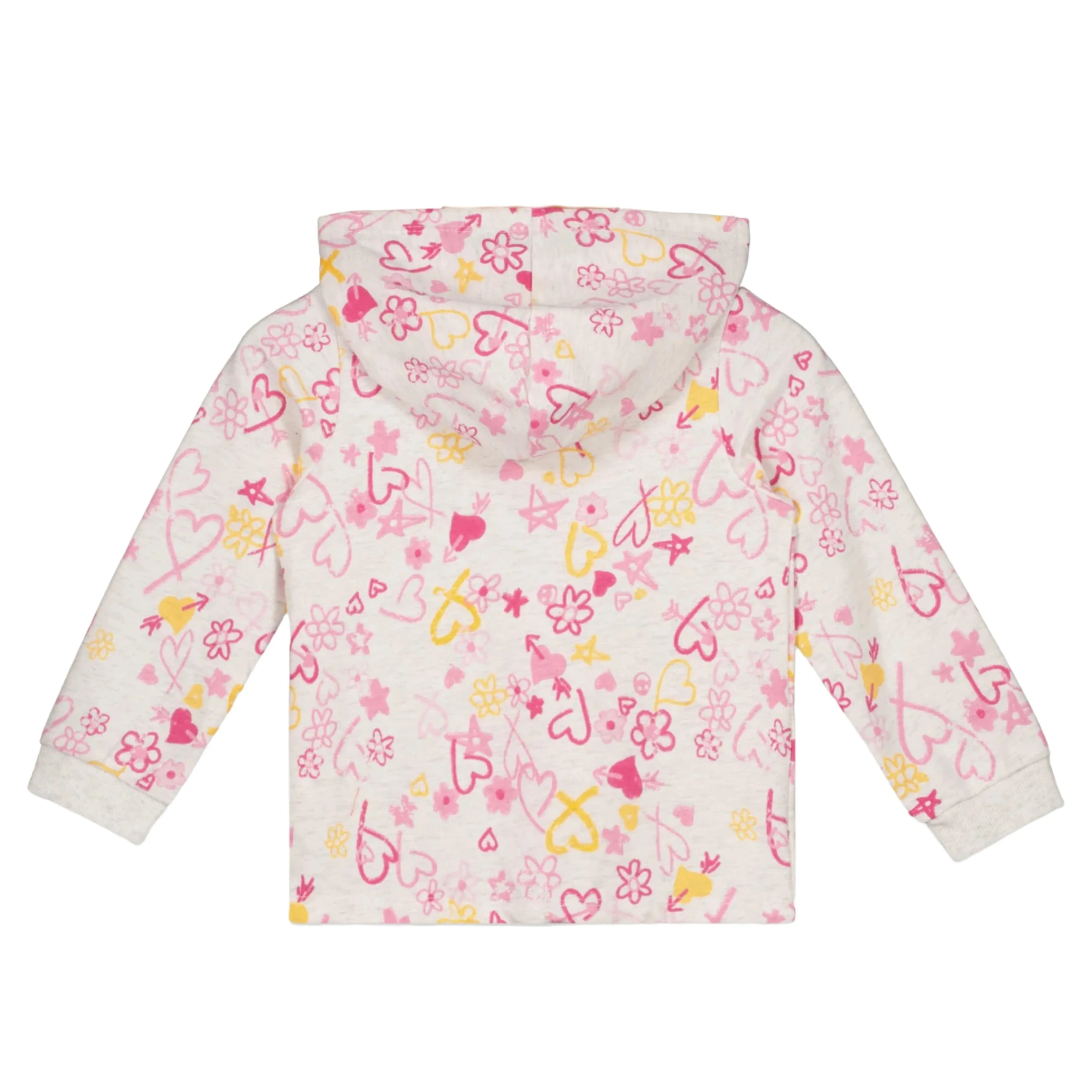 FIRST IMPRESSIONS - Baby Girls Graffiti Heart Hooded jacket