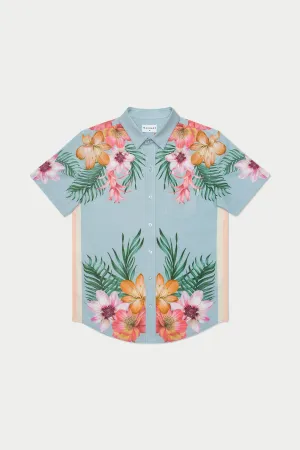 Floral Symmetry Weekend Shirt