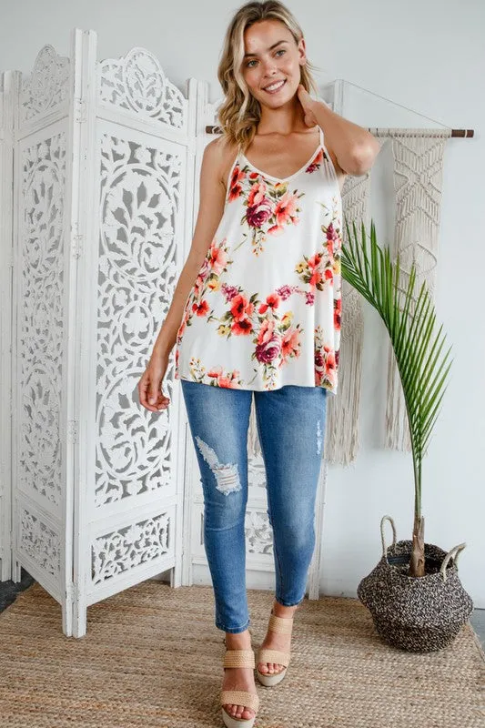 Floral Tank