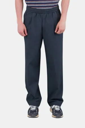 Folk Drawcord Loose Trouser (Soft Black)