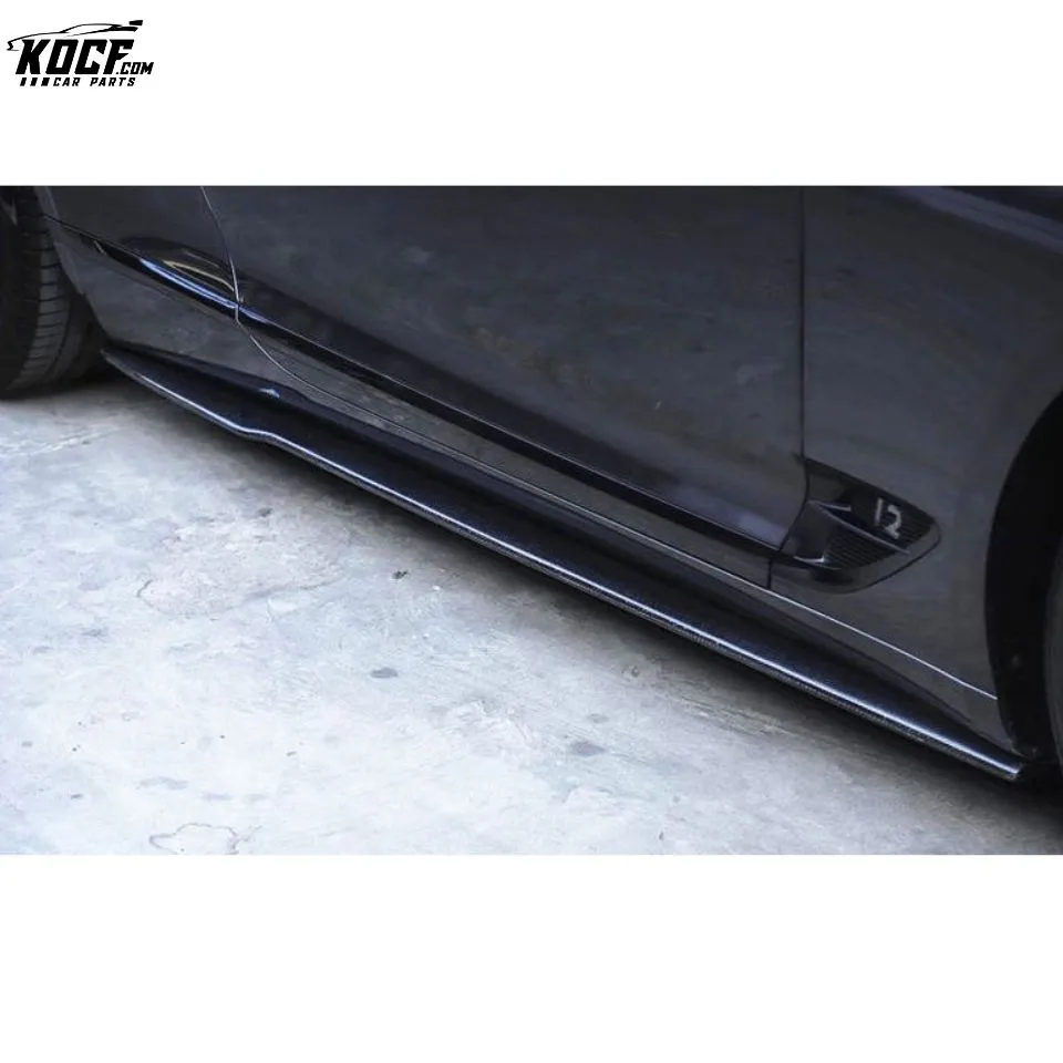 For 2018~20 Bentley Continental GT W12 Limited style Carbon Fiber Body kit Front Bumper Lip Side Skirts Diffuser Spoiler