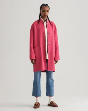 Gant Apparel Womens HANDSTITCHED GANT VARSITY COAT 665/RAPTURE ROSE