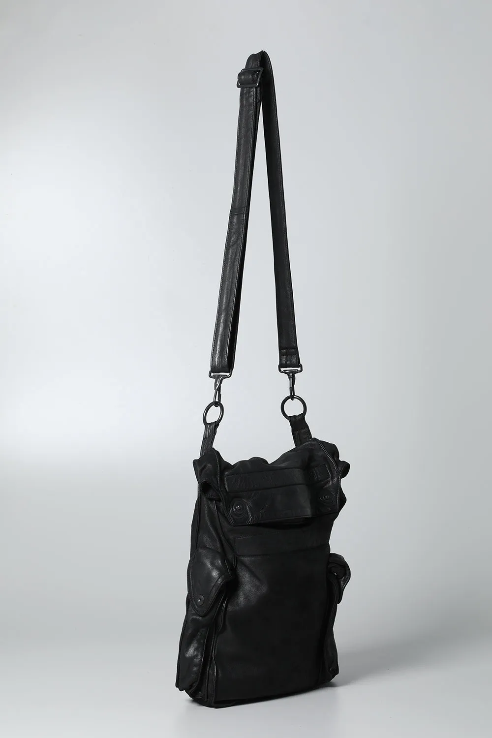 Gas Mask Leather Bag