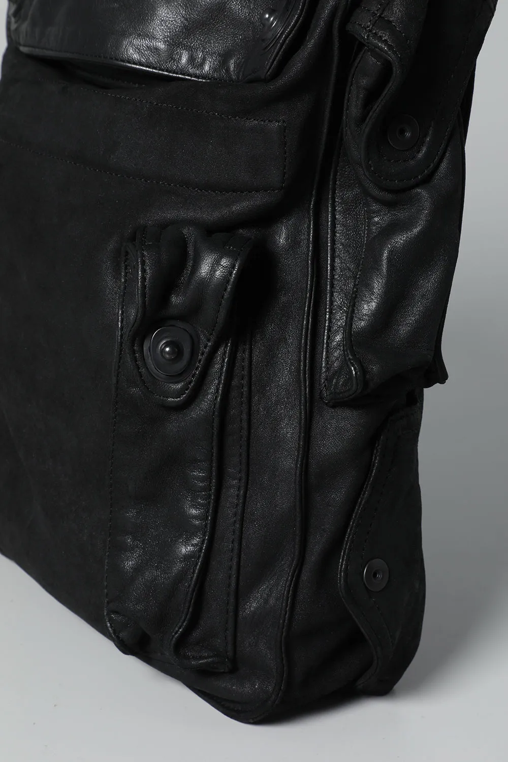 Gas Mask Leather Bag