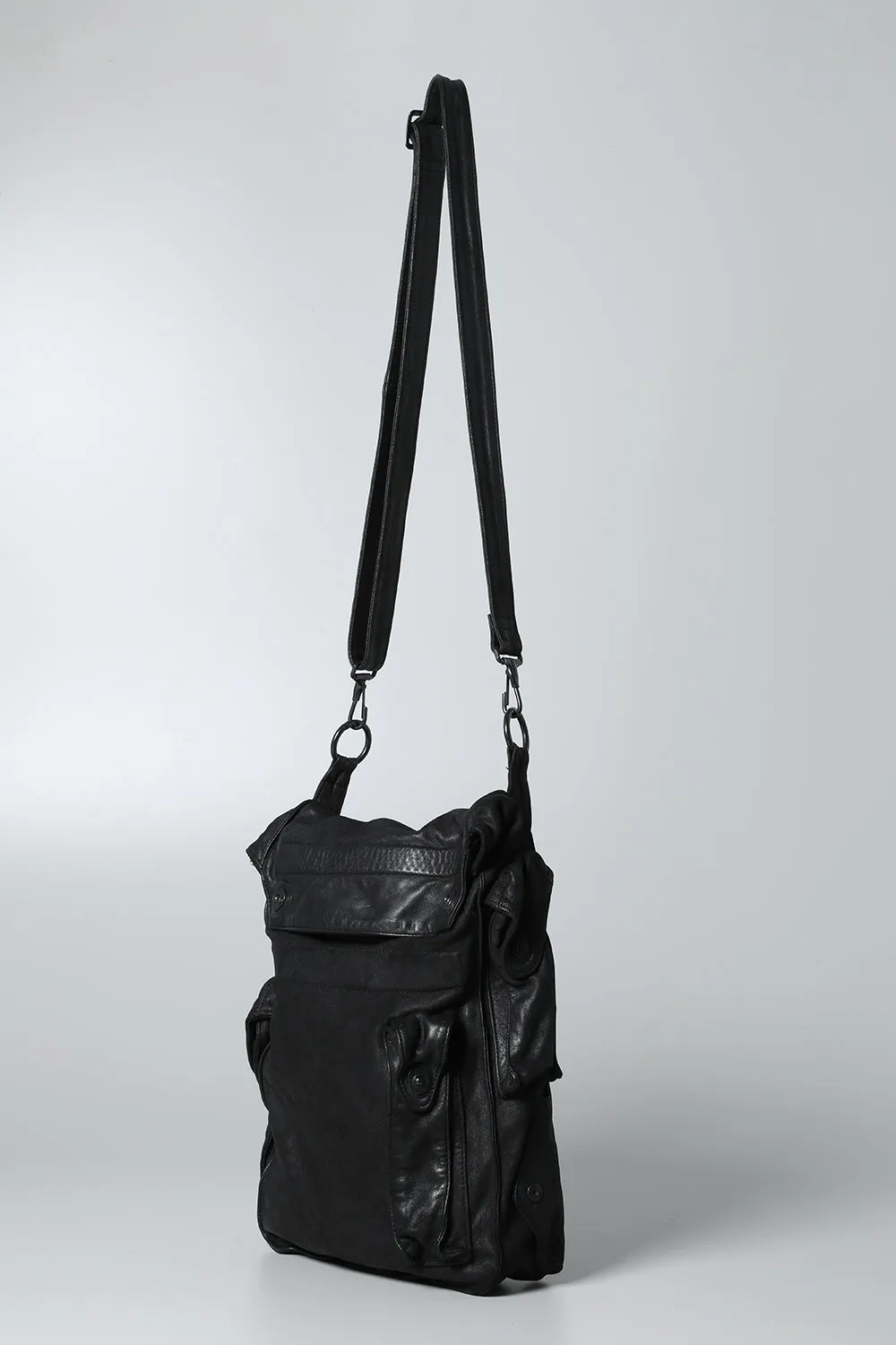 Gas Mask Leather Bag
