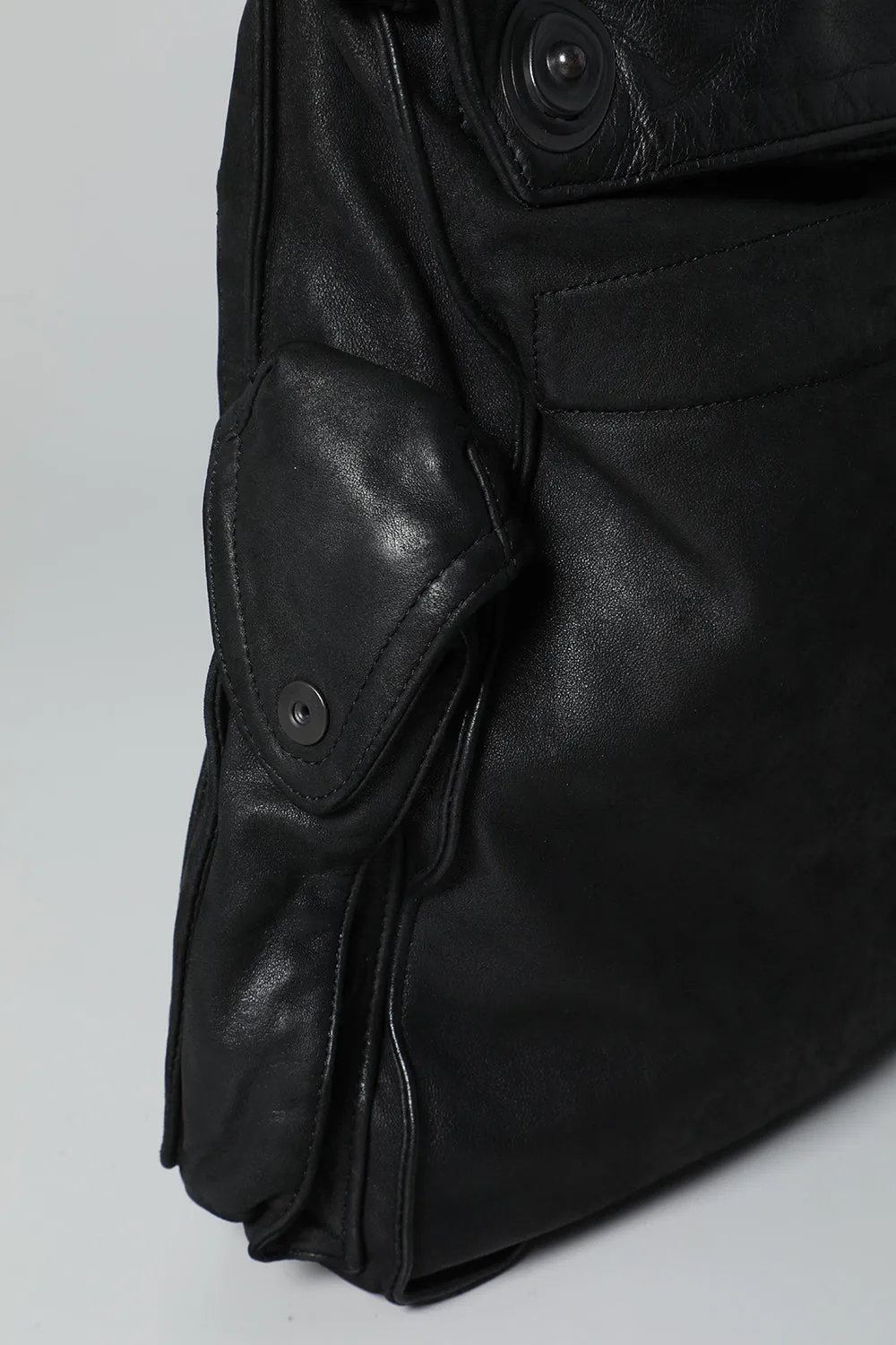 Gas Mask Leather Bag