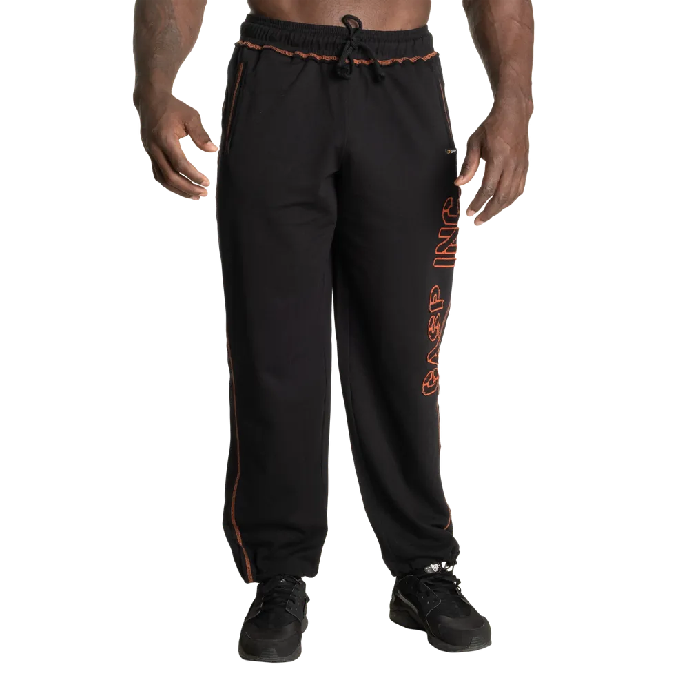 GASP DIVISION SWEATPANTS (Black/Flame) - ملابس رياضية
