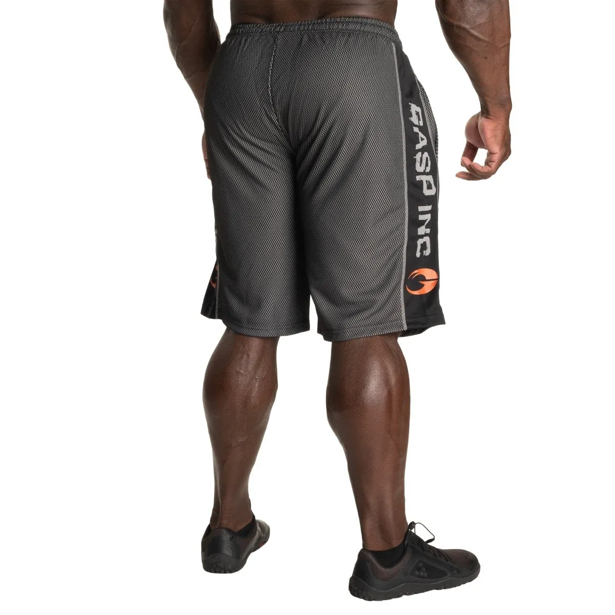 GASP No1 Mesh Shorts - Black