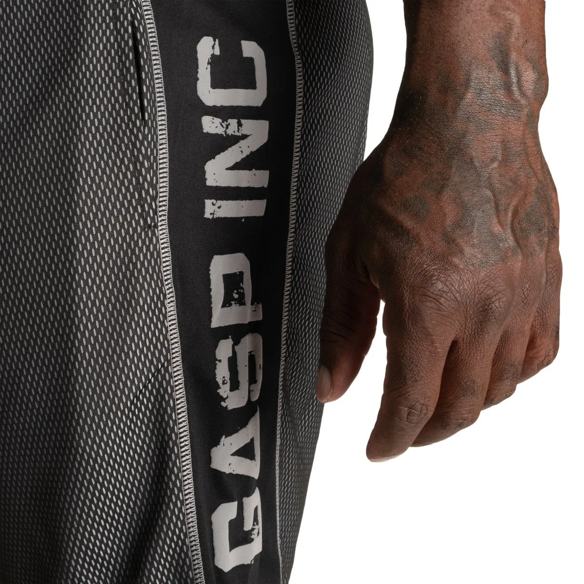 GASP No1 Mesh Shorts - Black