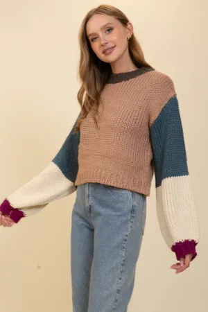 Girls Day Colorblock Sweater