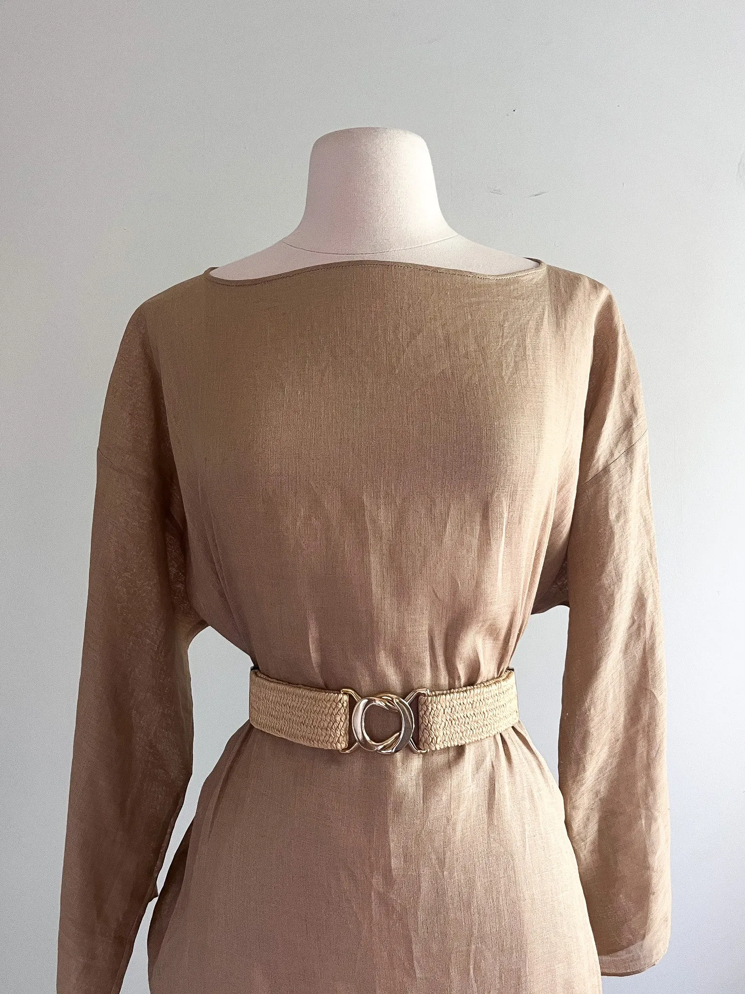 Gorgeous 1980's Braided Belt / M/L