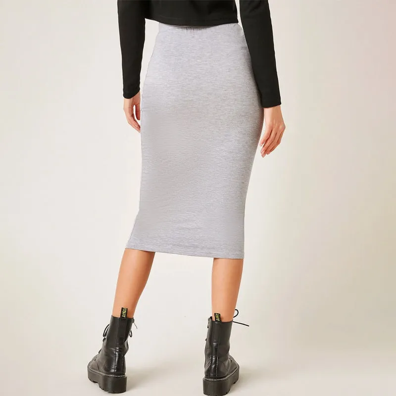 High Waist Bodycon Skirt