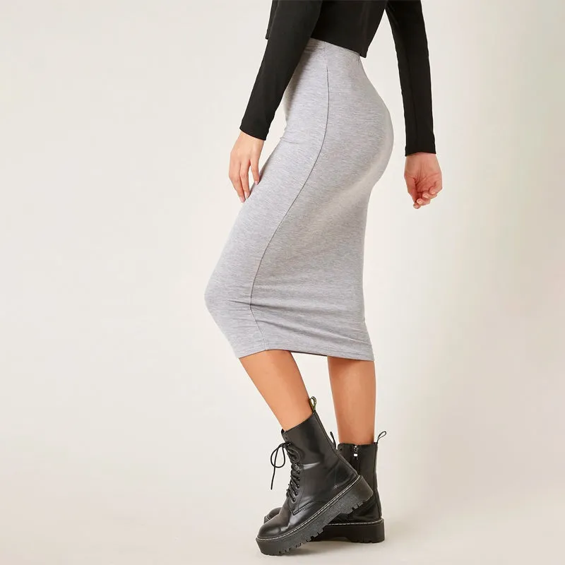 High Waist Bodycon Skirt