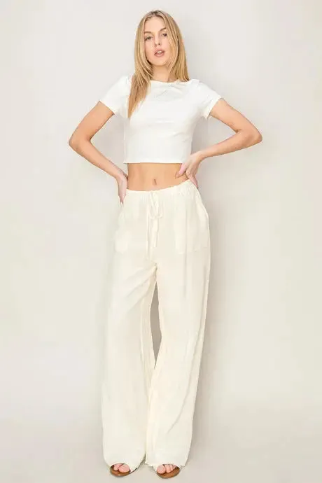 Hyfive Inc. Natalie High Waisted Pants  Effortless Style & Comfort