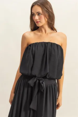 HYFVE Bubble Hem Tube Top
