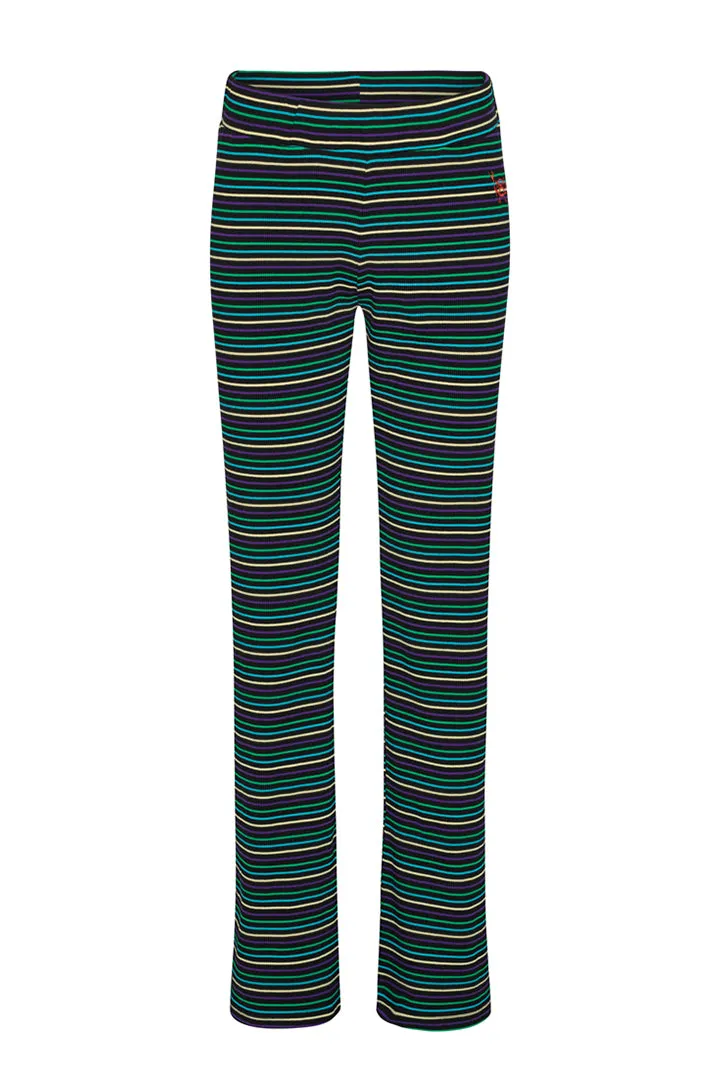 Indie Trousers - Black striped