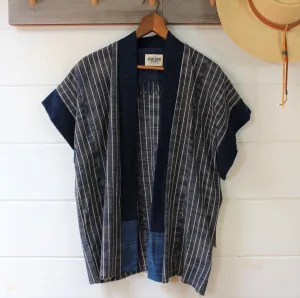 Indigo Ikat Desert Jacket