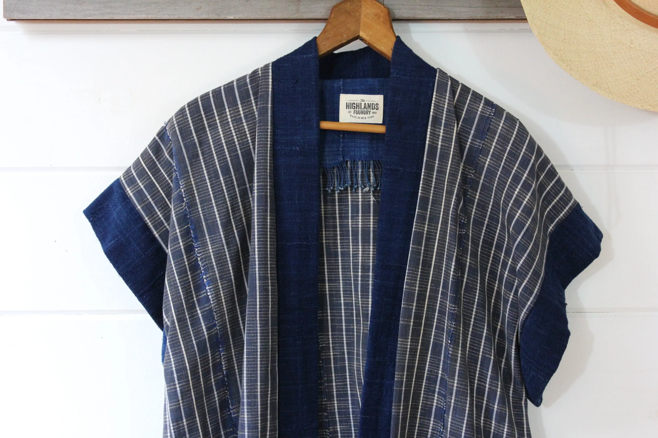 Indigo Ikat Desert Jacket