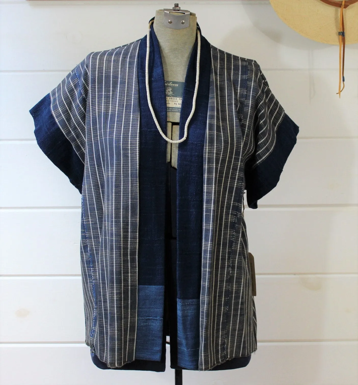 Indigo Ikat Desert Jacket