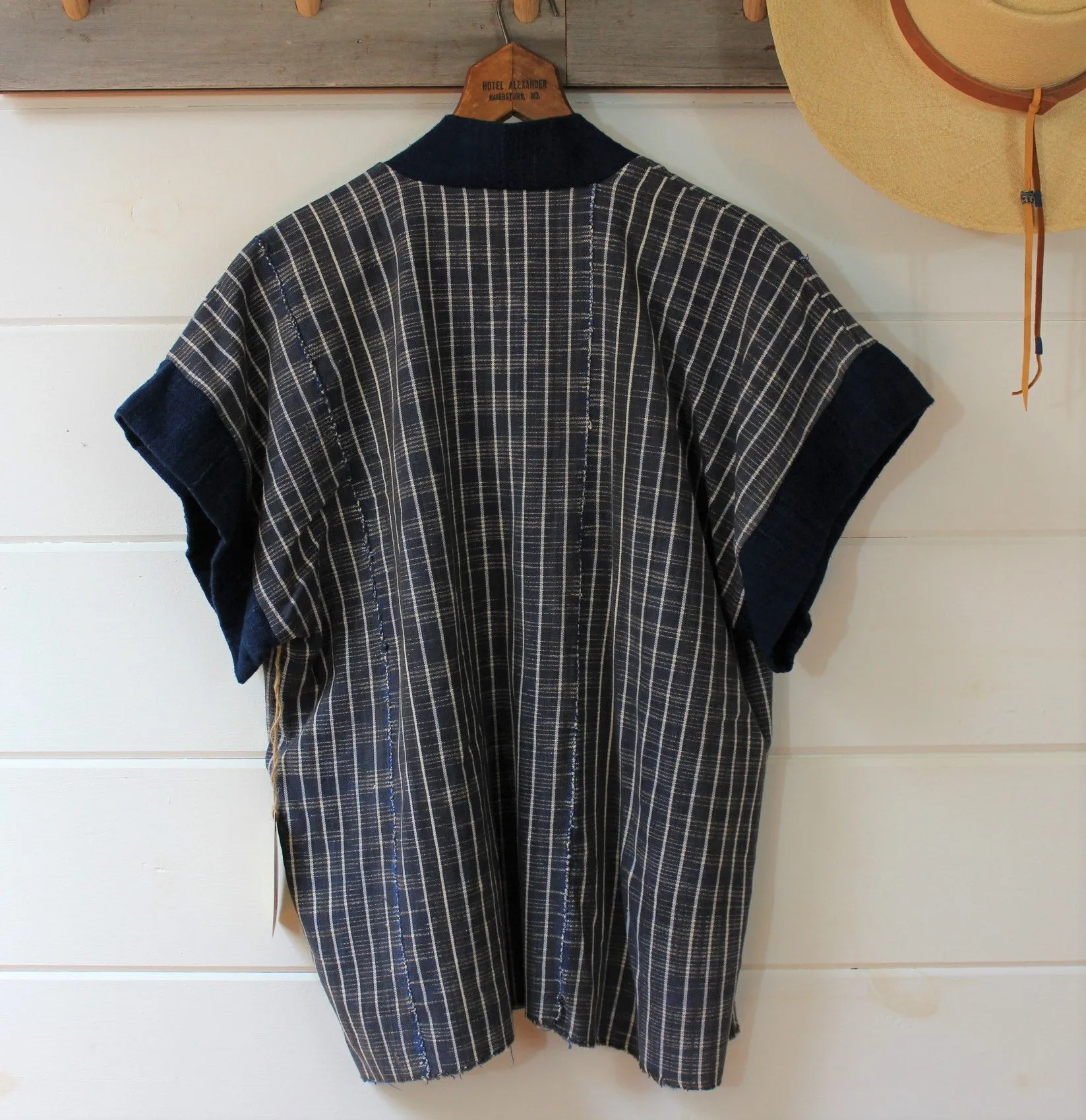 Indigo Ikat Desert Jacket