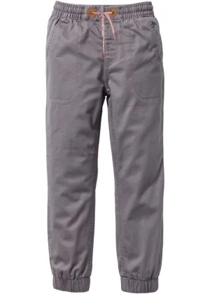 John Baner Jeanswear Casual Thermal Pants with Cozy Cotton Lining, Gray