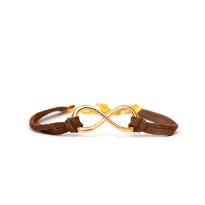 Joker & Witch Brown Infinity Bracelet for Women