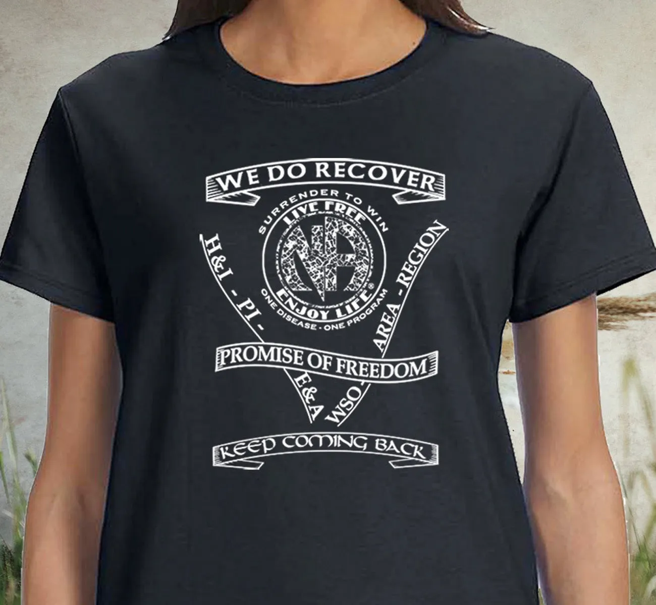 ldTs- Service & Slogans Ladies T's