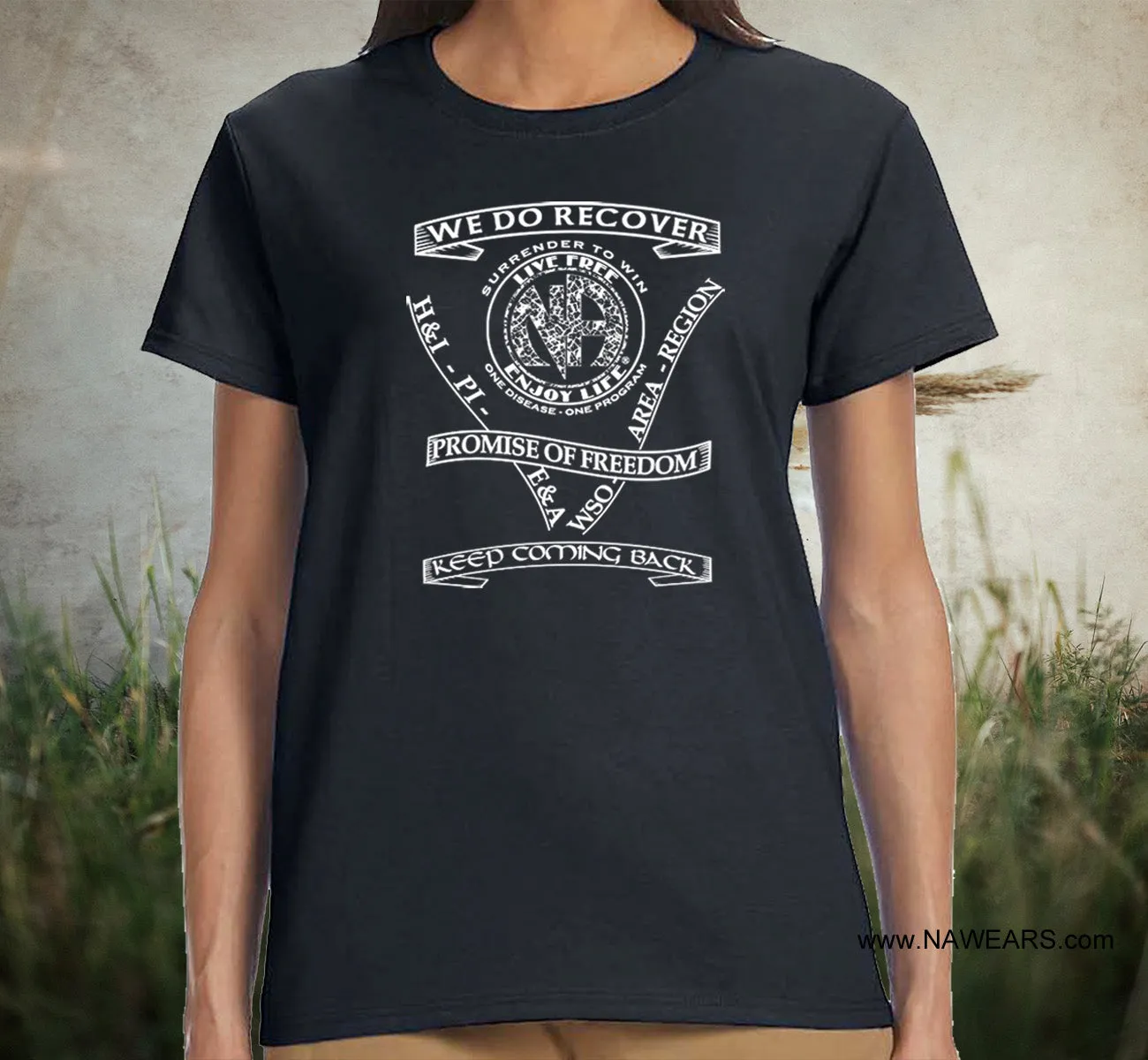 ldTs- Service & Slogans Ladies T's
