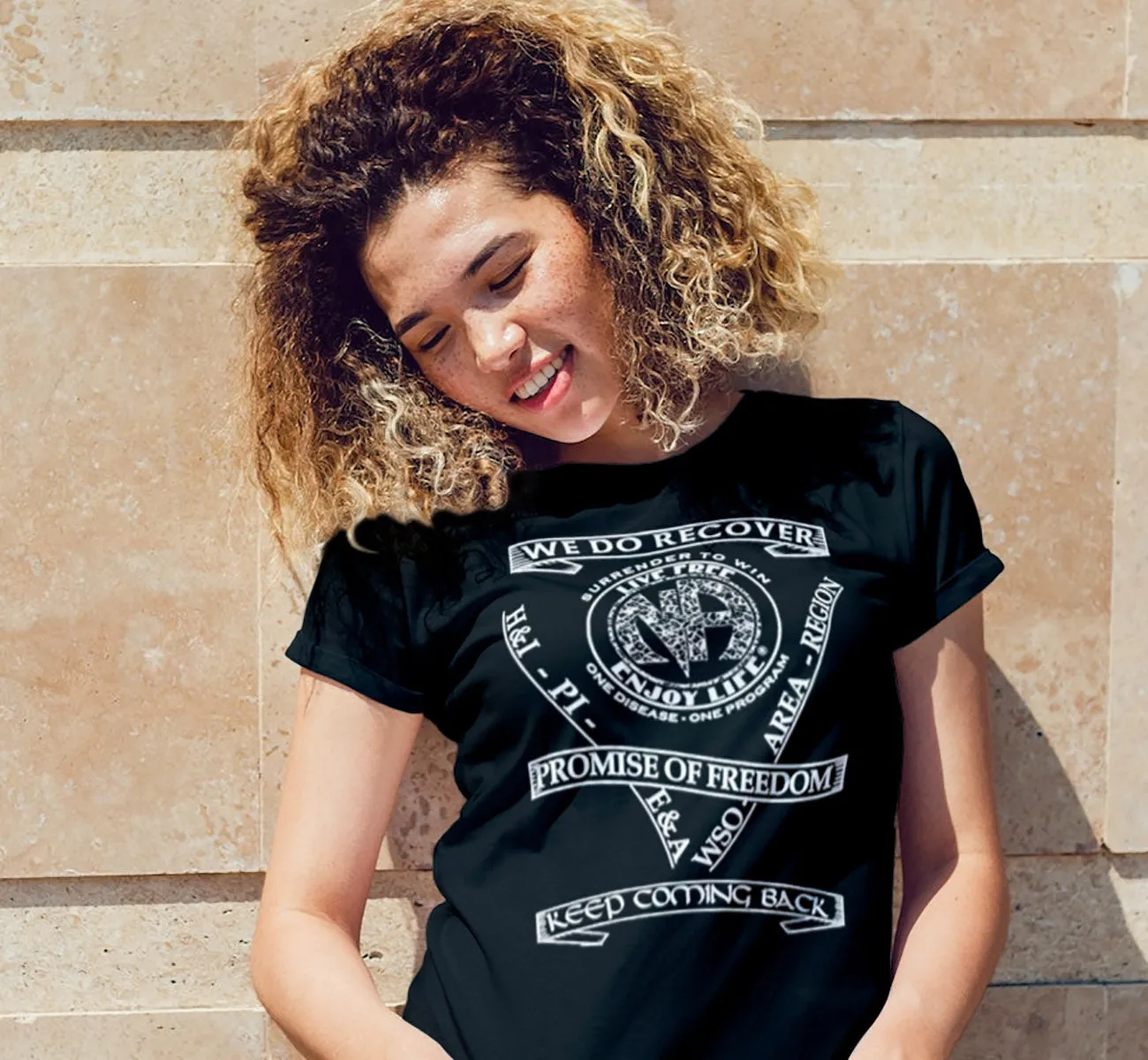 ldTs- Service & Slogans Ladies T's