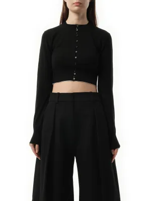 Le Cardigan Spiaggia in Black