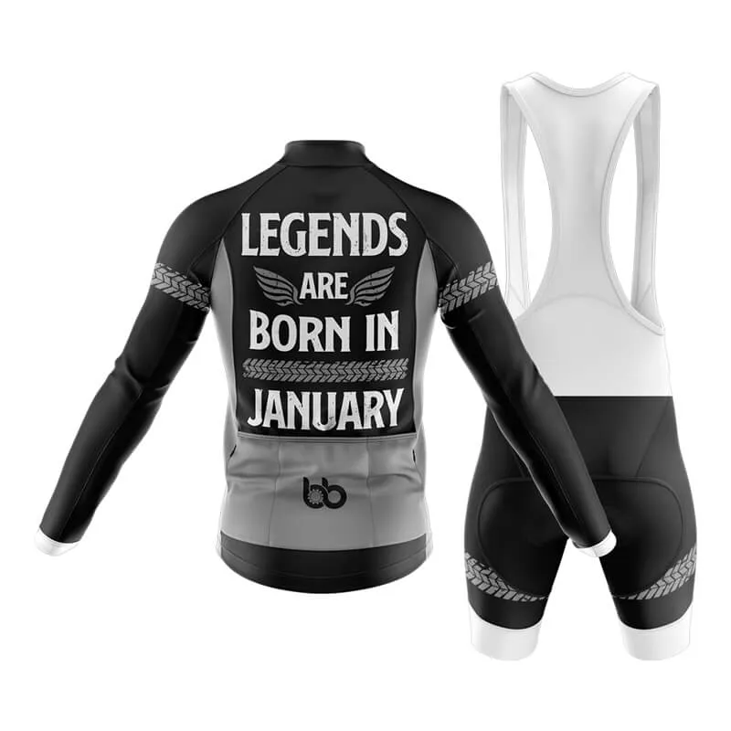 Legends are born in (V1-JAN) Club Cycling Kit