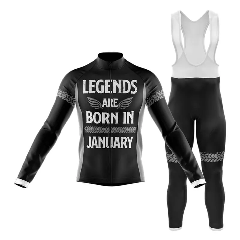 Legends are born in (V1-JAN) Club Cycling Kit