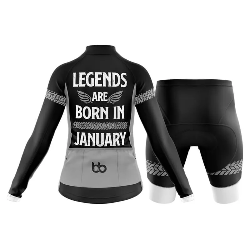 Legends are born in (V1-JAN) Club Cycling Kit