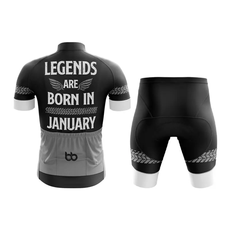 Legends are born in (V1-JAN) Club Cycling Kit