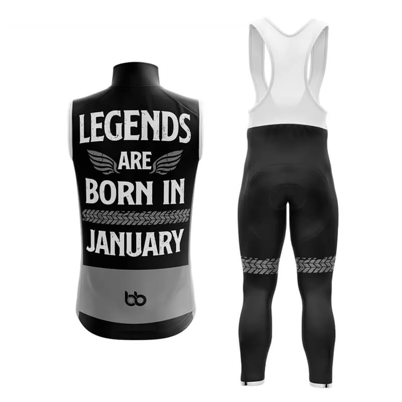 Legends are born in (V1-JAN) Club Cycling Kit