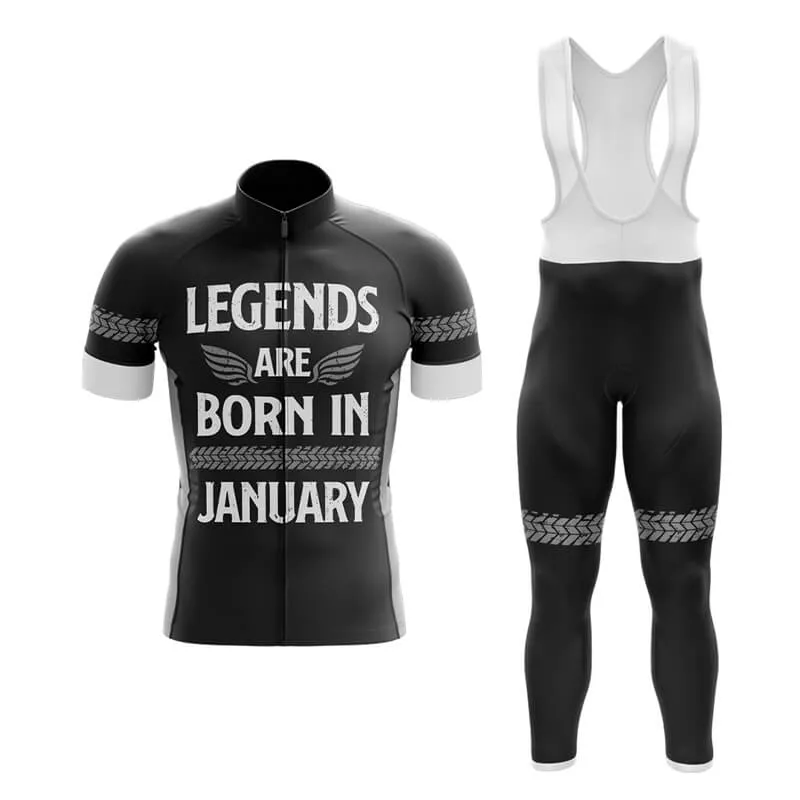 Legends are born in (V1-JAN) Club Cycling Kit
