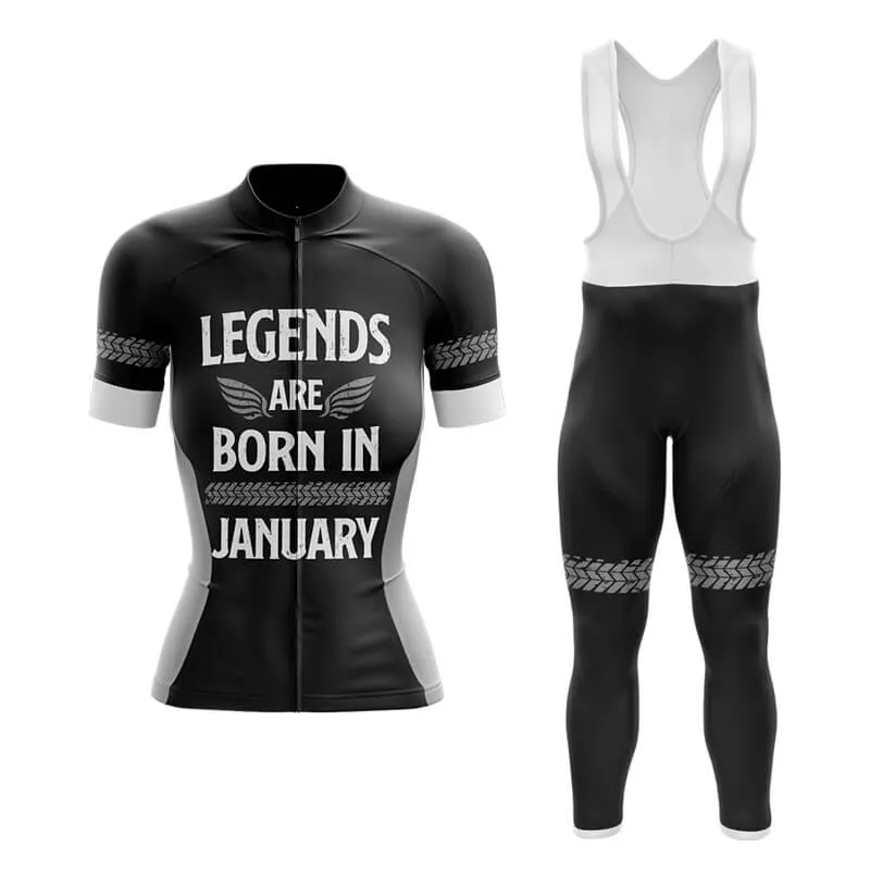 Legends are born in (V1-JAN) Club Cycling Kit