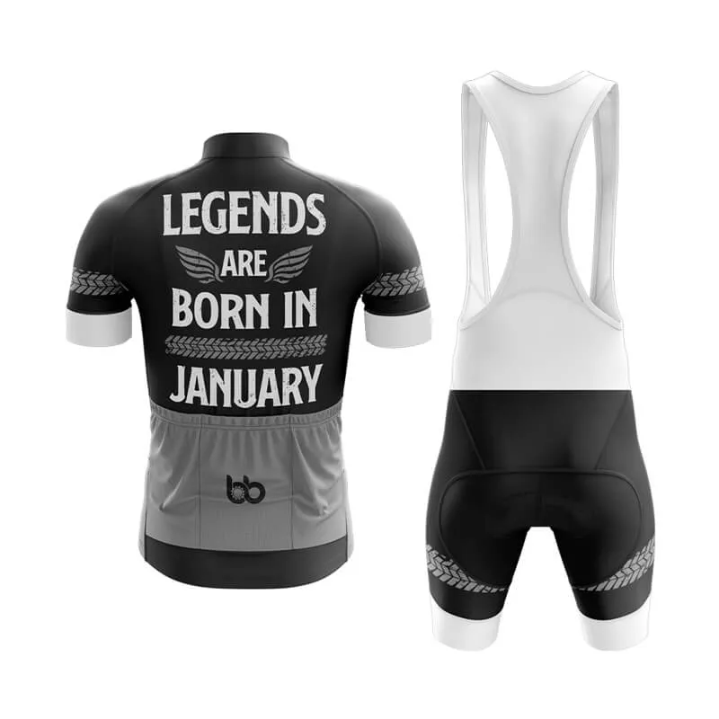 Legends are born in (V1-JAN) Club Cycling Kit