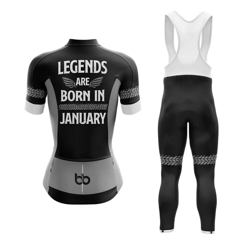 Legends are born in (V1-JAN) Club Cycling Kit