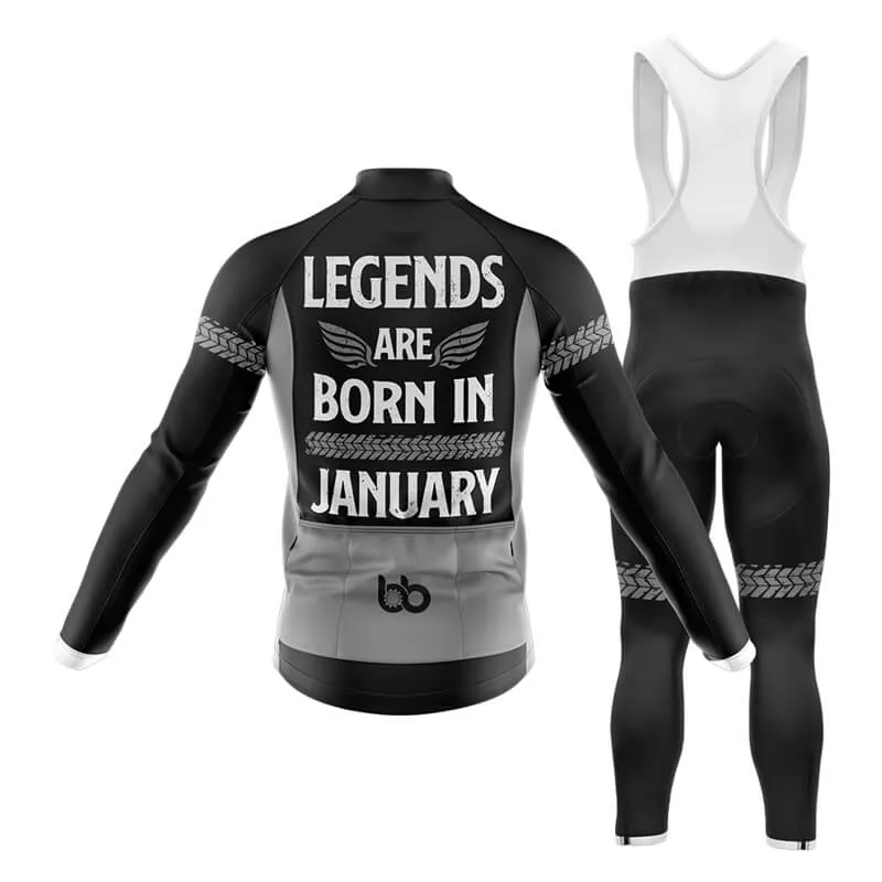 Legends are born in (V1-JAN) Club Cycling Kit