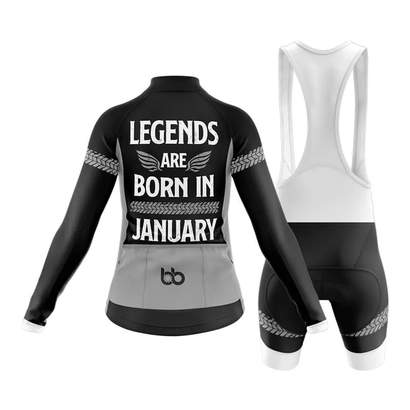 Legends are born in (V1-JAN) Club Cycling Kit