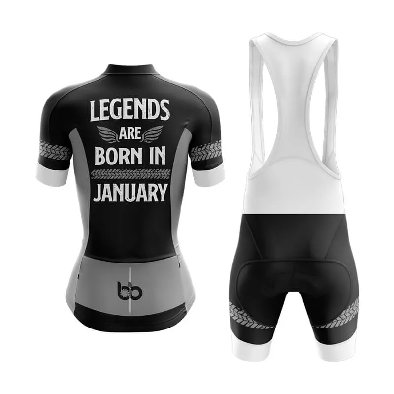 Legends are born in (V1-JAN) Club Cycling Kit