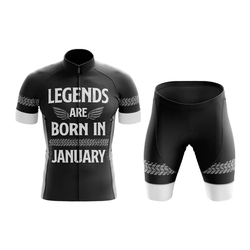 Legends are born in (V1-JAN) Club Cycling Kit