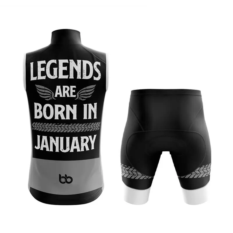 Legends are born in (V1-JAN) Club Cycling Kit