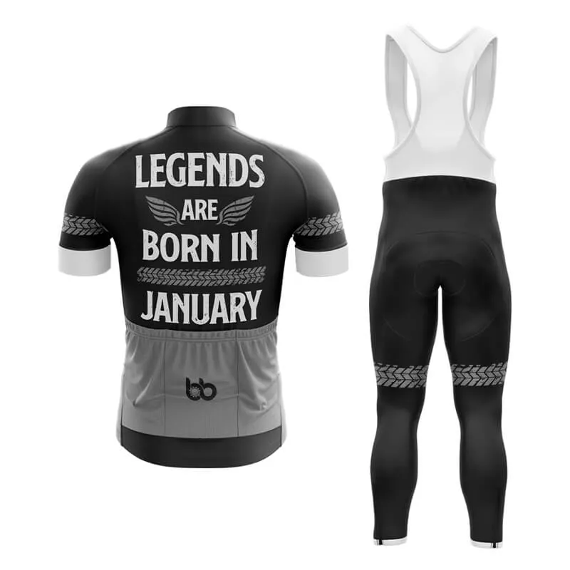 Legends are born in (V1-JAN) Club Cycling Kit
