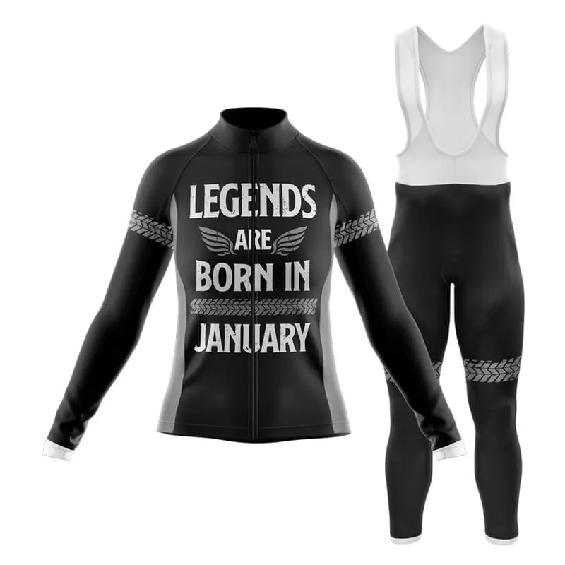 Legends are born in (V1-JAN) Club Cycling Kit