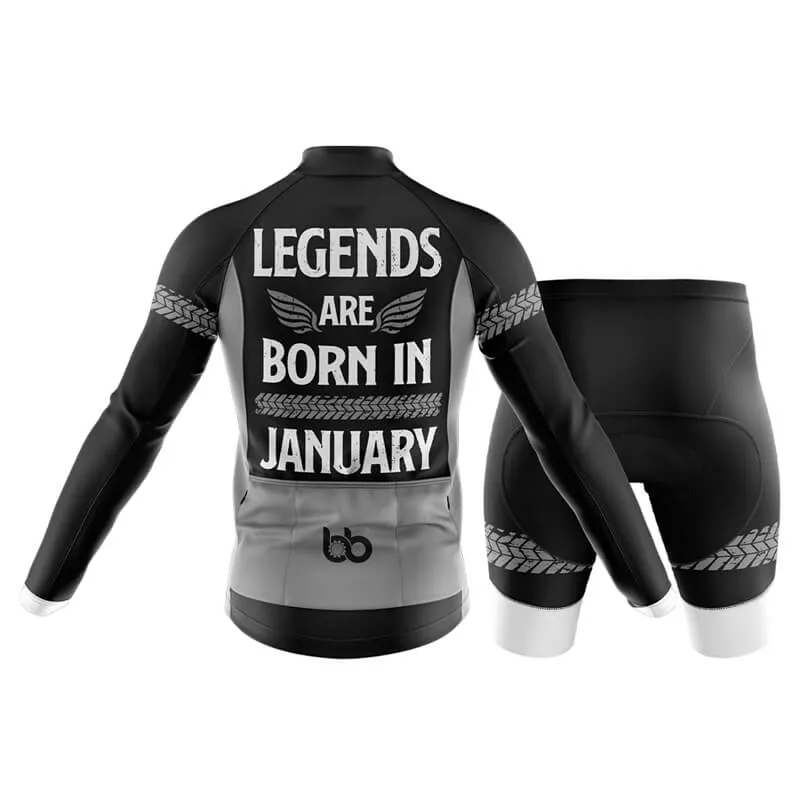 Legends are born in (V1-JAN) Club Cycling Kit