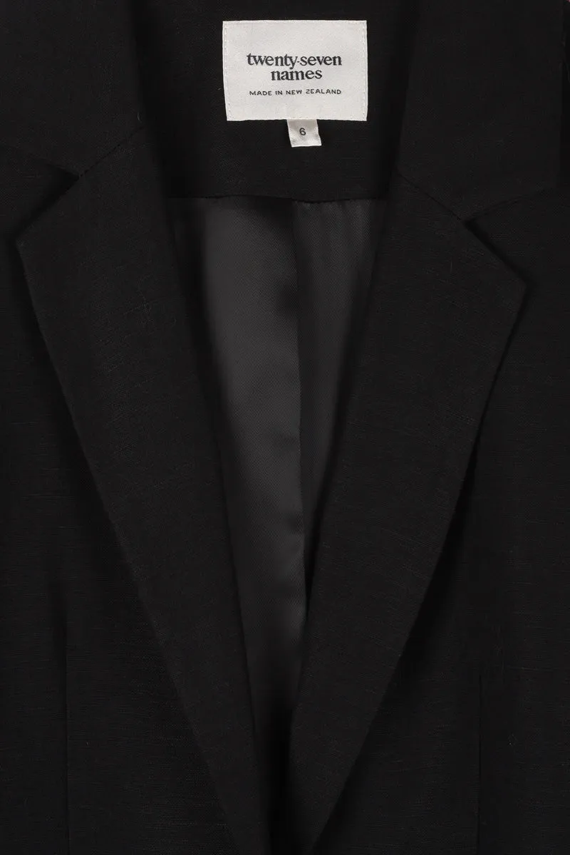 Lowland Blazer - Black